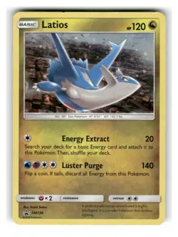 Latios - SM136 Holo Promo Sun & Moon Promo Pokemon Lightly Played - Image 1