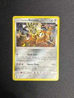 Dusk Mane Necrozma SM107 Promo, Sun & Moon, Pokemon MP - Image 1