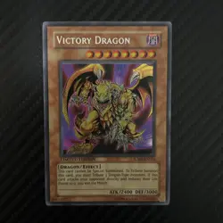 Victory Dragon JUMP-EN011 Secret Rare Shonen Jump Promo 2007 YuGiOh Dark Dragon - Image 1