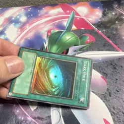 MISPRINT Konami Yu-Gi-Oh! Dark Hole LOB-052 Super Rare Holo Unlimited EN - Image 4