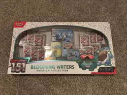 Pokemon Scarlet and Violet 151 Blooming Waters Premium Collection Box (SEALED) - Image 1