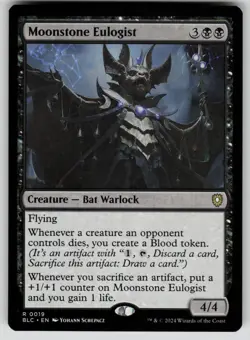Moonstone Eulogist Normal R Commander: Bloomburrow 19 NM - Image 1