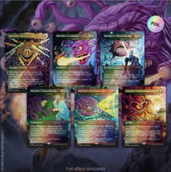 MTG Foil Secret Lair Dungeons & Dragons Eye of the Beholder II Rainbow Foil NEW - Image 1