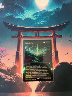 Genesis Wave (Borderless) Foundations MTG Foil NM - Image 1