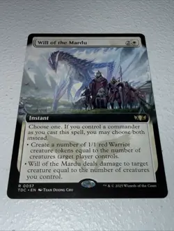 Will of the Mardu (Extended Art) 57 Commander: Tarkir: Dragonstorm NM - Image 1