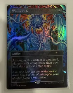 Winter Orb (2400) (Rainbow Foil) Secret Lair Drop Foil - Image 1