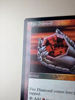Fire diamond - English - Foil - MTG 7th edition - LP - Image 2
