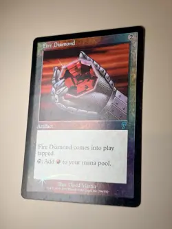 Fire diamond - English - Foil - MTG 7th edition - LP - Image 3