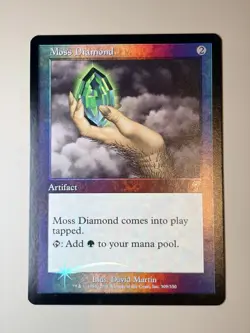 Moss diamond - English - Foil - MTG 7th edition - NM - Image 1
