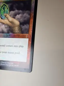 Moss diamond - English - Foil - MTG 7th edition - NM - Image 2