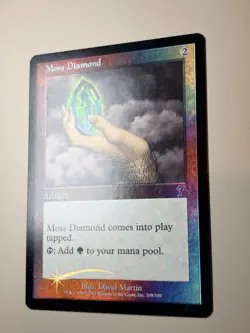 Moss diamond - English - Foil - MTG 7th edition - NM - Image 3