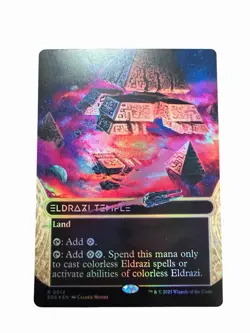 Eldrazi Temple (0014) (Borderless) Edge of Eternities: Stellar Sights Foil - Image 1