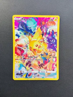 Carte Pokemon Pikachu 160/159 FA Full Art Secrete EB12.5 Zenith Supreme DEFAUT ! - Image 1