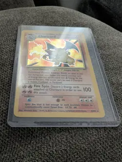 Pokemon Card Charizard Holo 4/102 1999 Base Set Original - rare. - Image 4