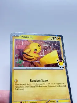 Pikachu 051 /162 Promo 2026 Pokemon Day Stamped English Near Mint #19 - Image 3