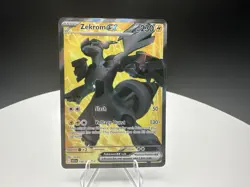 Pokemon TCG Zekrom ex 158/086 Full Art Ultra Rare - Black Bolt NM - Image 1