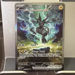 Pokemon TCG Zekrom EX Sir 166/086 Black Bolt English - Image 1