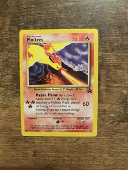 Pokemon Moltres Black Star Promo 21 - Image 1