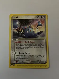 Pokemon TCG Azurill (2003) 31/100 Sandstorm (LP) - Image 1