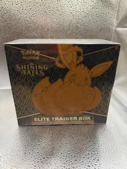Pokemon TCG Shining Fates Elite Trainer Box ETB Eevee Sealed - Image 1