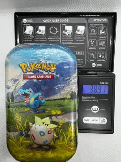 98.91g EXTRA HEAVY! - Pokemon Ascended Heroes Mini Tin: Togepi & Totodile - Image 1
