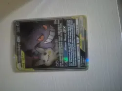 Pokemon TCG Gengar & Mimikyu GX Holo Ultra Rare 165/181 UNGRADED NM - Image 2