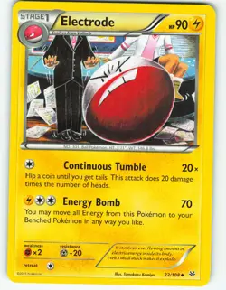 Electrode - 22/108 Roaring Skies - Pokemon TCG - 2015 - Image 1