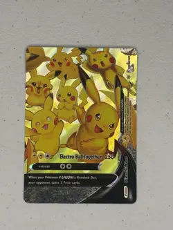Pikachu V-Union SWSH142 Holo P Sword & Shield Promo Pokemon NM/M - Image 1
