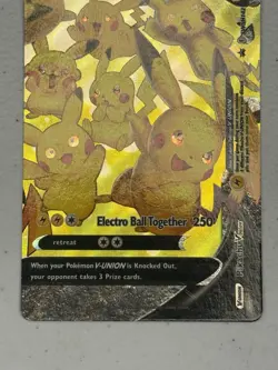 Pikachu V-Union SWSH142 Holo P Sword & Shield Promo Pokemon NM/M - Image 3