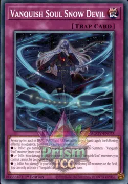 1st Ed Vanquish Soul Snow Devil AGOV-EN078 Yugioh - Image 1