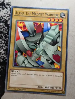 Yugioh - Alpha The Magnet Warrior - SDMY-EN007 - 1st Edition - Image 1
