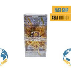 Asia edition Yu-Gi-Oh! JP LIMIT OVER COLLECTION THE RIVALS Box Sealed 3+1 Promo - Image 1