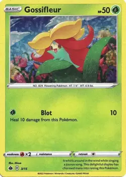 Gossifleur - 3/15 - McDonald's Promos 2022 - Pokemon TCG - LP - HOLO - Image 1