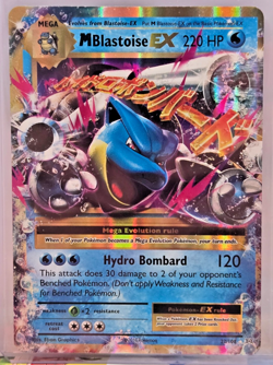 Pokemon M Blastoise EX 22 Evolutions Ultra Rare Holo Never Played NM + C2 - Image 1
