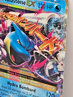 Pokemon M Blastoise EX 22 Evolutions Ultra Rare Holo Never Played NM + C2 - Image 4