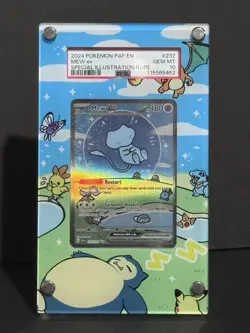 Pokemon Scarlet & Violet Paldean Fates Bubble Mew PSA 10 With Extended Artwork - Image 1