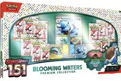 2 Pack Pokemon TCG Scarlet & Violet 151 Blooming Waters Premium Collection - Image 1