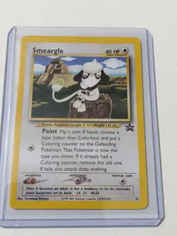 Pokemon Smeargle #32 Black Star Promo NM WOTC Vintage - Image 1