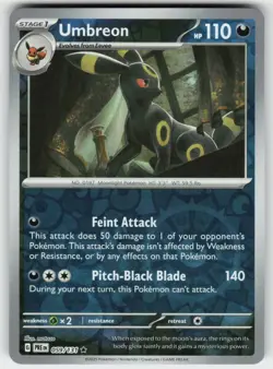 Umbreon 059/131 Reverse Holo Rare Prismatic Evolutions Pokemon NM - Image 1