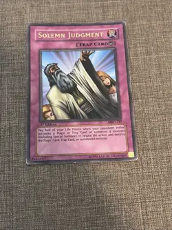 Yugioh Solemn Judgment MRD-127 Metal Raiders 1st Edition HP - Image 1