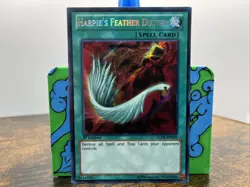 Yugioh Harpie's Feather Duster LCJW-EN099 1st Edition Secret Rare - Image 2