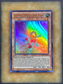 Yugioh Berry Magician Girl MVP1-EN014 Ultra Rare 1st Ed NM - Image 1