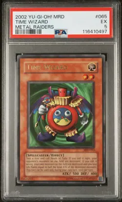 2002 Time Wizard MRD-065 Ultra Rare PSA 5 EX - Image 1