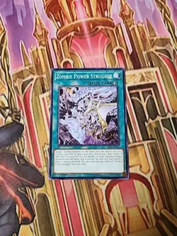 Zombie Power Struggle - SR07-EN024 Common 1ST ED NM Yugioh - Image 1