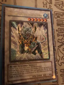 yugioh Dewloren, Tiger King of the Ice Barrier DT02-EN033 Duel Terminal NM - Image 2