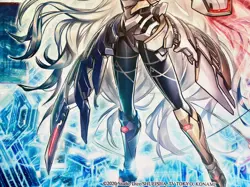 Yugioh Sky Striker Ace LINK-2 Playmat TCG OCG Trading Card Games Rubber Card Mat - Image 3