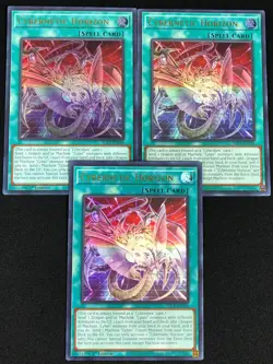 YUGIOH CYBERNETIC HORIZON SDCS-EN046 1ST ULTRA X3 NM - Image 1