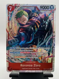 Roronoa Zoro EB04-007 SR Adventure on Kami's Island Foil One Piece - Image 1