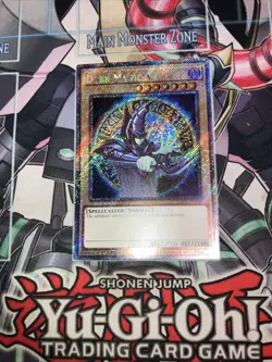 Dark Magician Platinum Secret Rare RA04-EN106 Yugioh 9th Artwork - Image 1