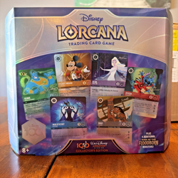 Lorcana Rise of the Floodborn Disney 100 Collector's Edition Gift Set NEW SEALED 4050368982544 - Image 1